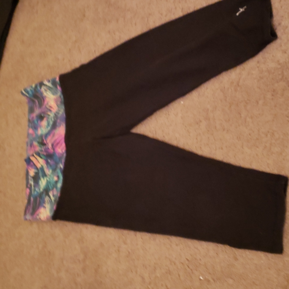 Victoria secret crop leggings pink brand